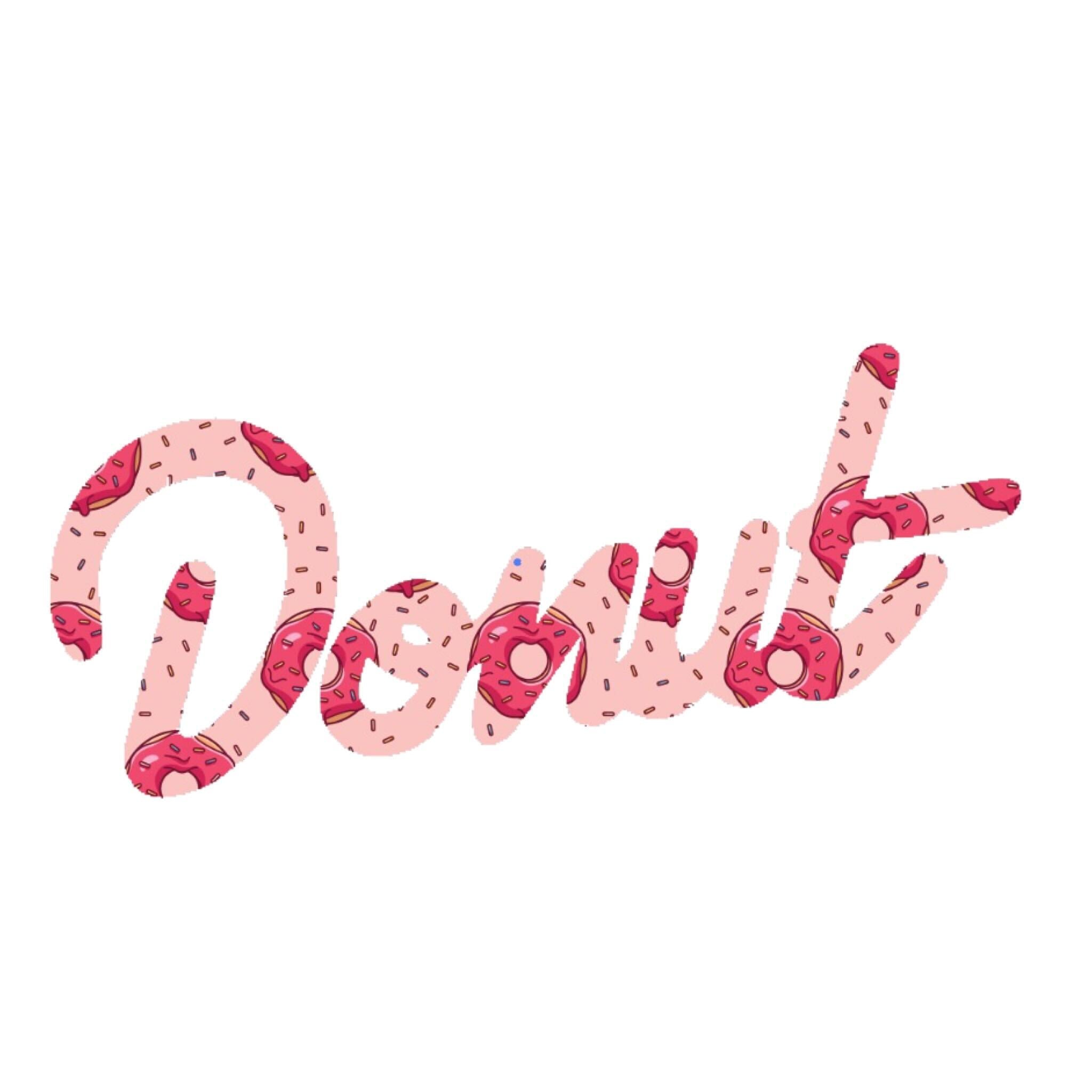 Donut Birthday Sticker