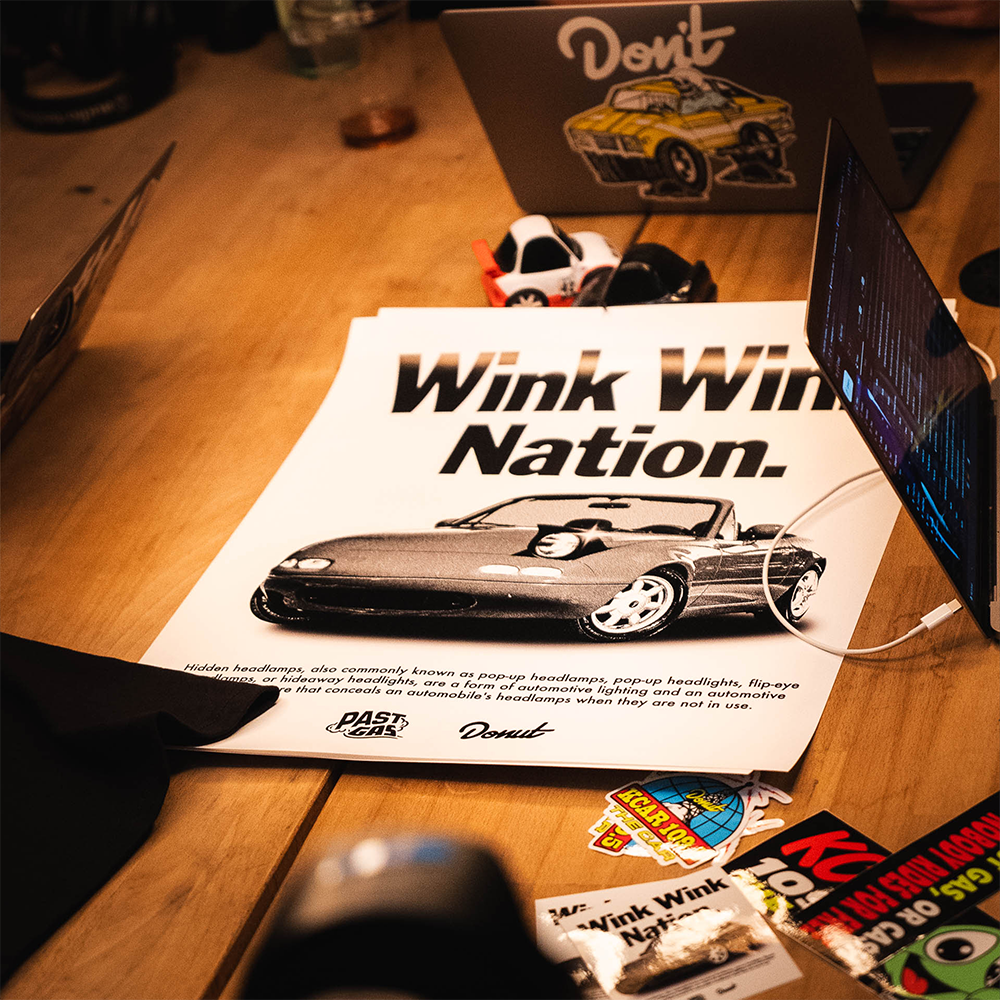 Wink Wink Nation Poster In Use 3