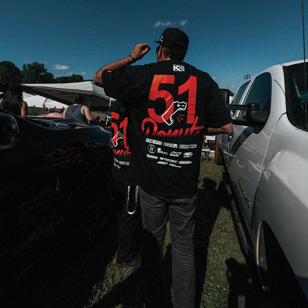 KNAPIK RACING 2024 TEAM T-SHIRT IN USE 2