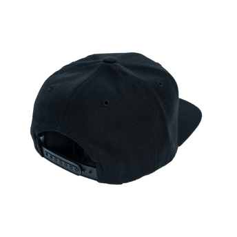 Donut Snapback Hat - Black Back