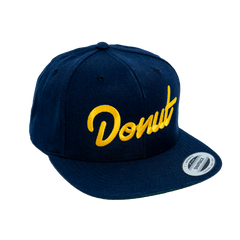 Donut Snapback Hat 2.0 - Black – Donut Media Store