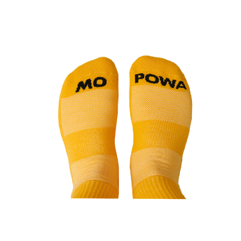 Mo Powa Socks - Yellow