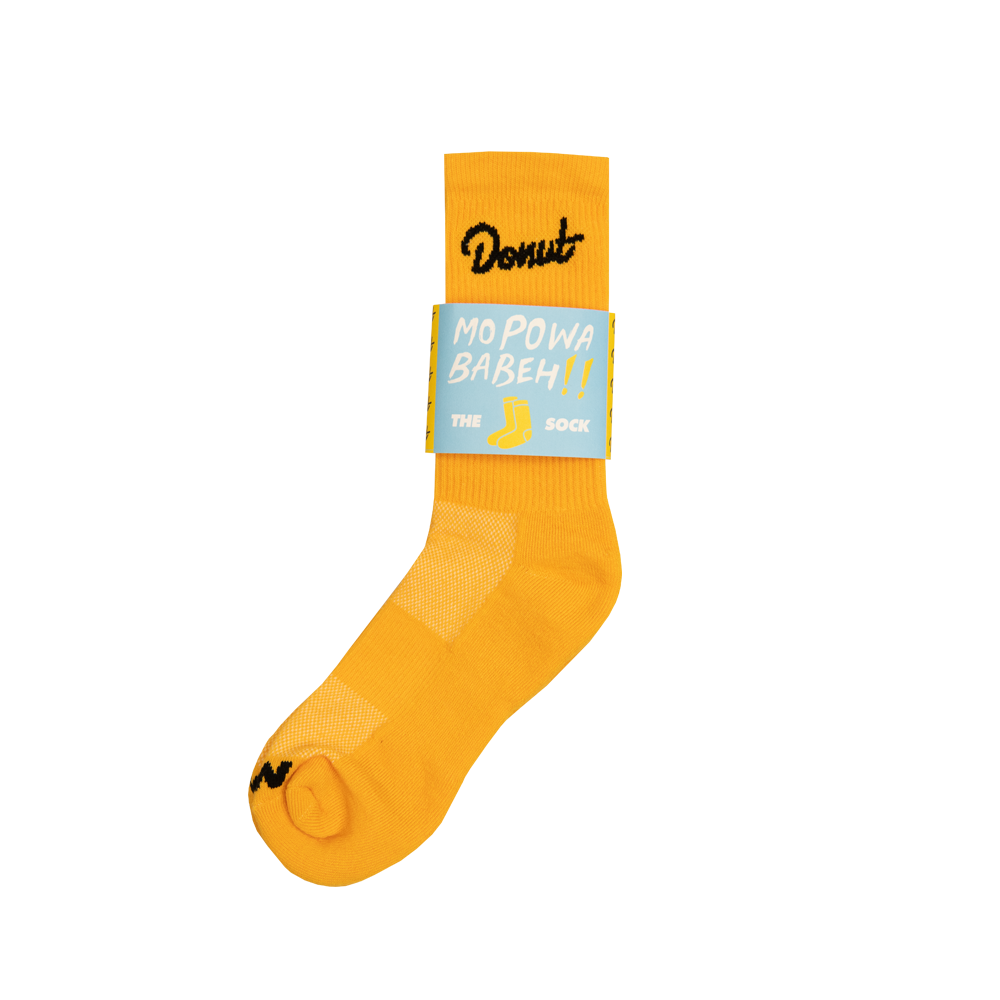 Mo Powa Socks - Yellow