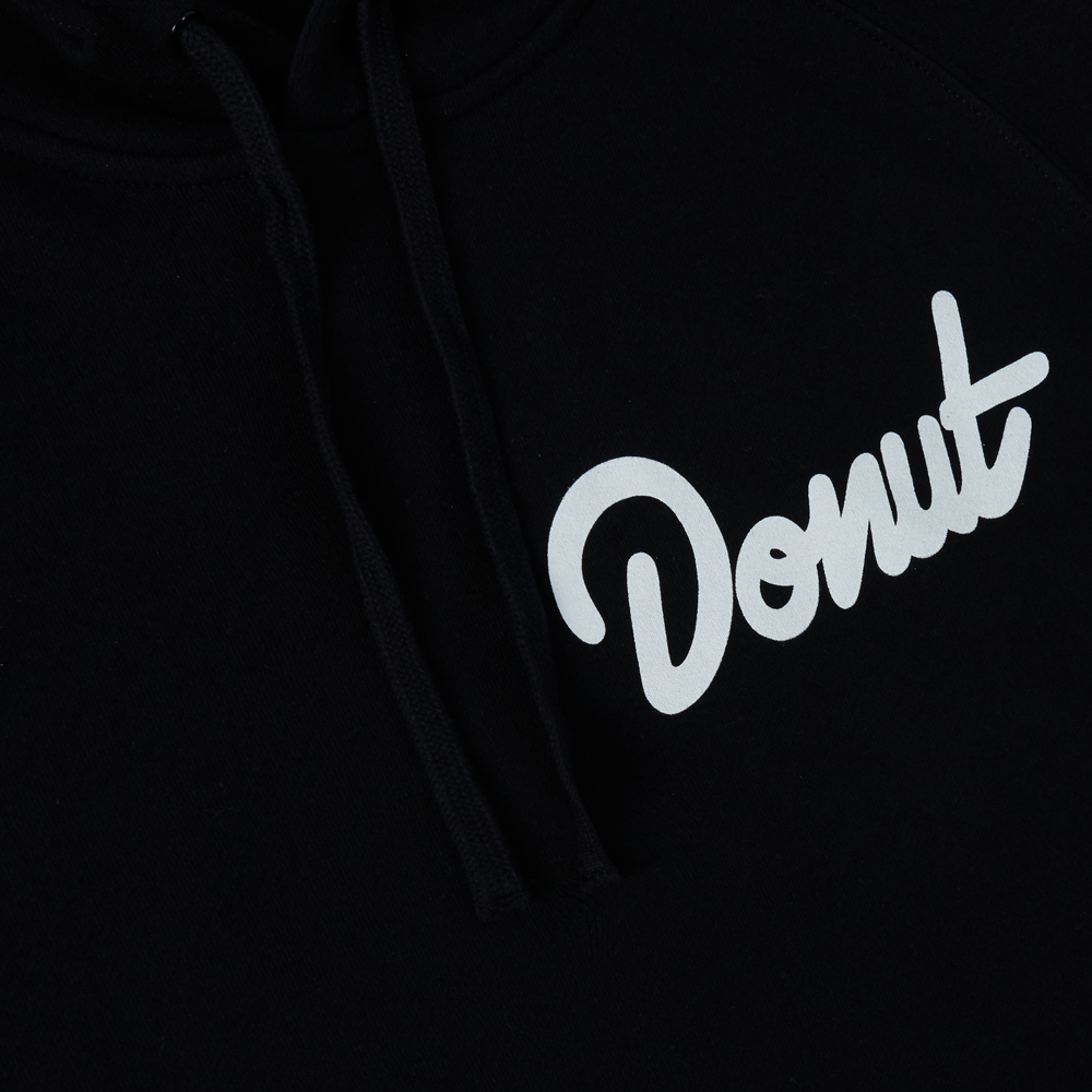 パーカー・フーディ VANS / NEW YORK DONUT CUSTOM MADE SWEAT HOODIE BLACK L,XL Donut Hoodie - Donut Media Store