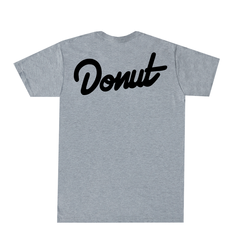 Donut T-Shirt - Grey - Back