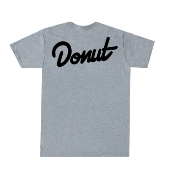 Donut T-Shirt - Grey - Back