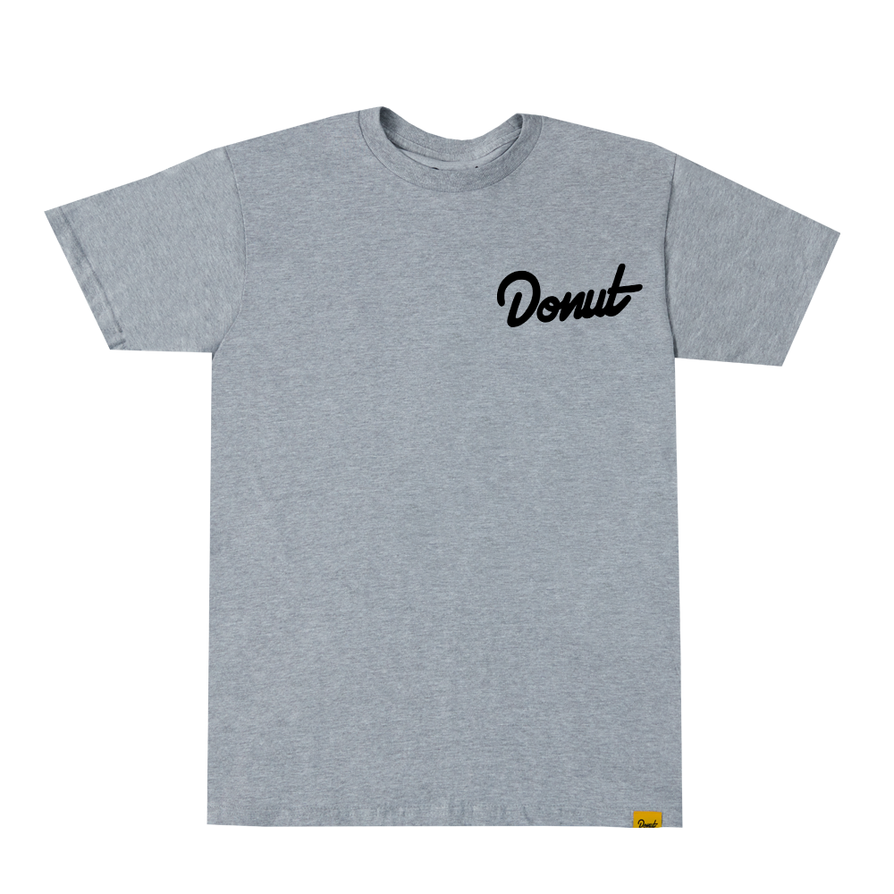 Donut T-Shirt - Grey - Front