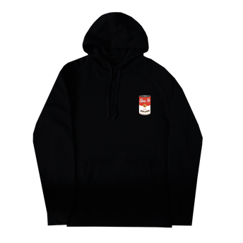 Beans Can Hoodie - Black - Front