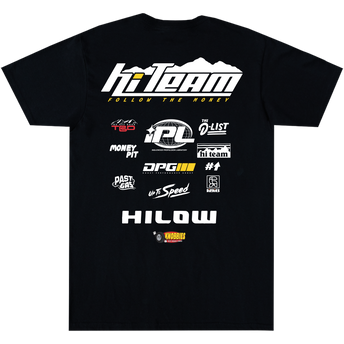 Hi Team T-Shirt - Black: Back