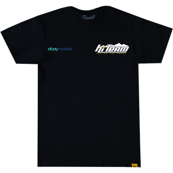 Hi Team T-Shirt - Black: Front