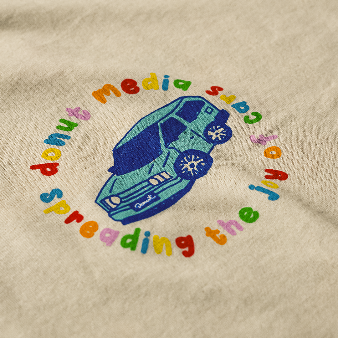 Joy Of Cars T-Shirt - Natural