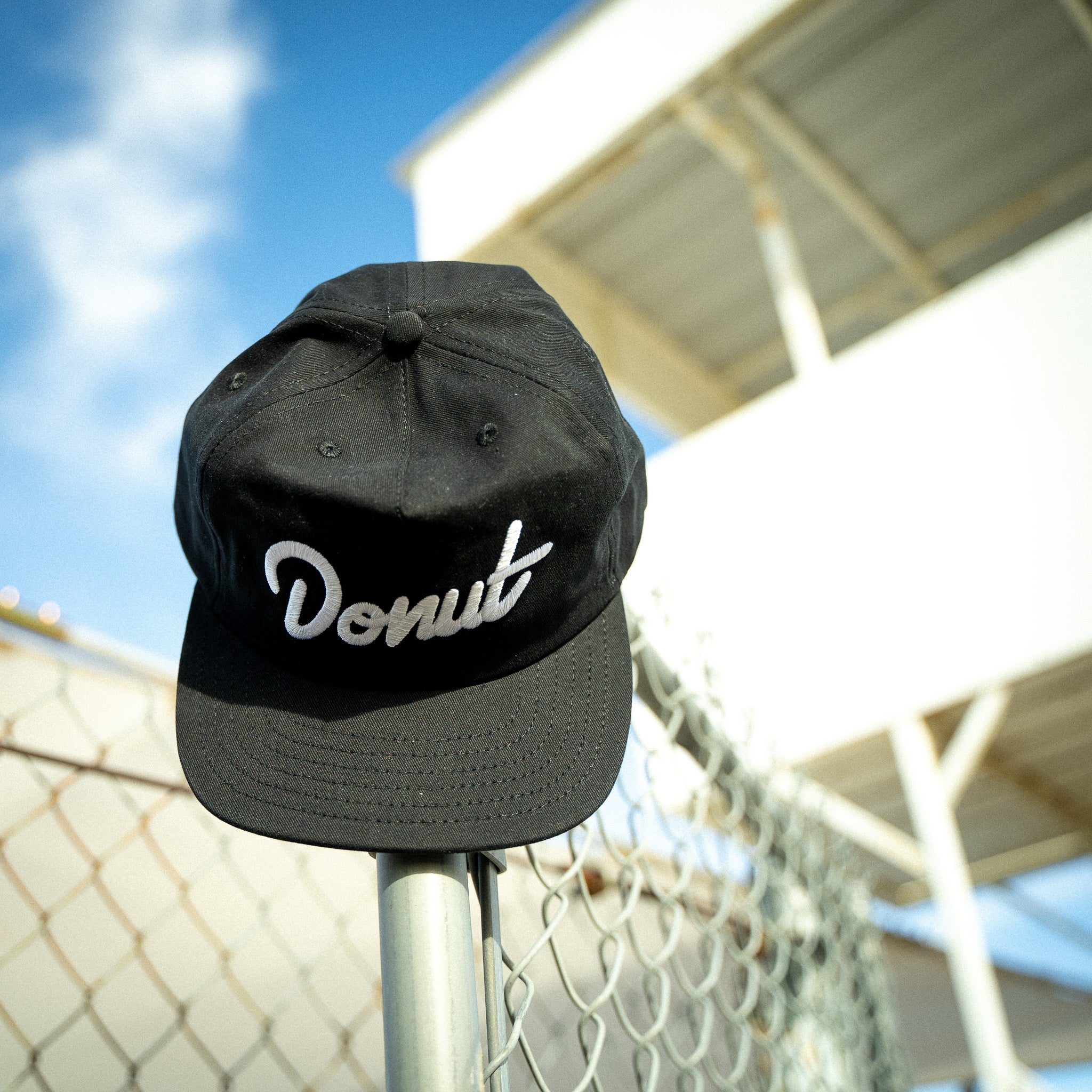  Donut Snapback Hat 2.0 - Black Fence