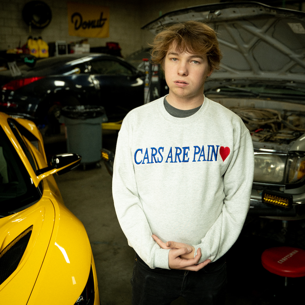 Cars Are Pain Crewneck Sweatshirt