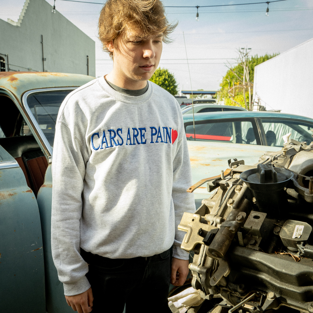 Cars Are Pain Crewneck Sweatshirt