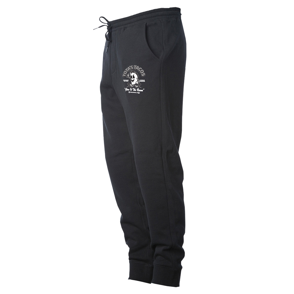 Yota's Tacos Sweatpants - Black (Side)