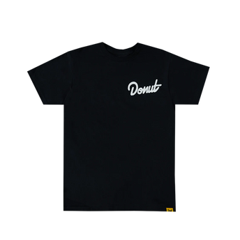 Youth Donut T-Shirt - Black front