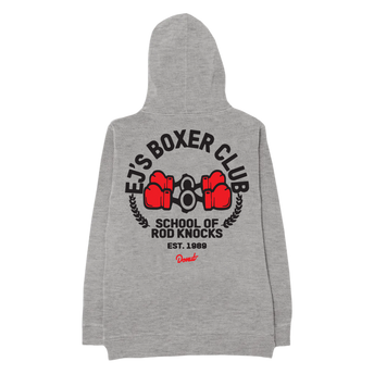 EJ's Boxer Club Hoodie - Grey back