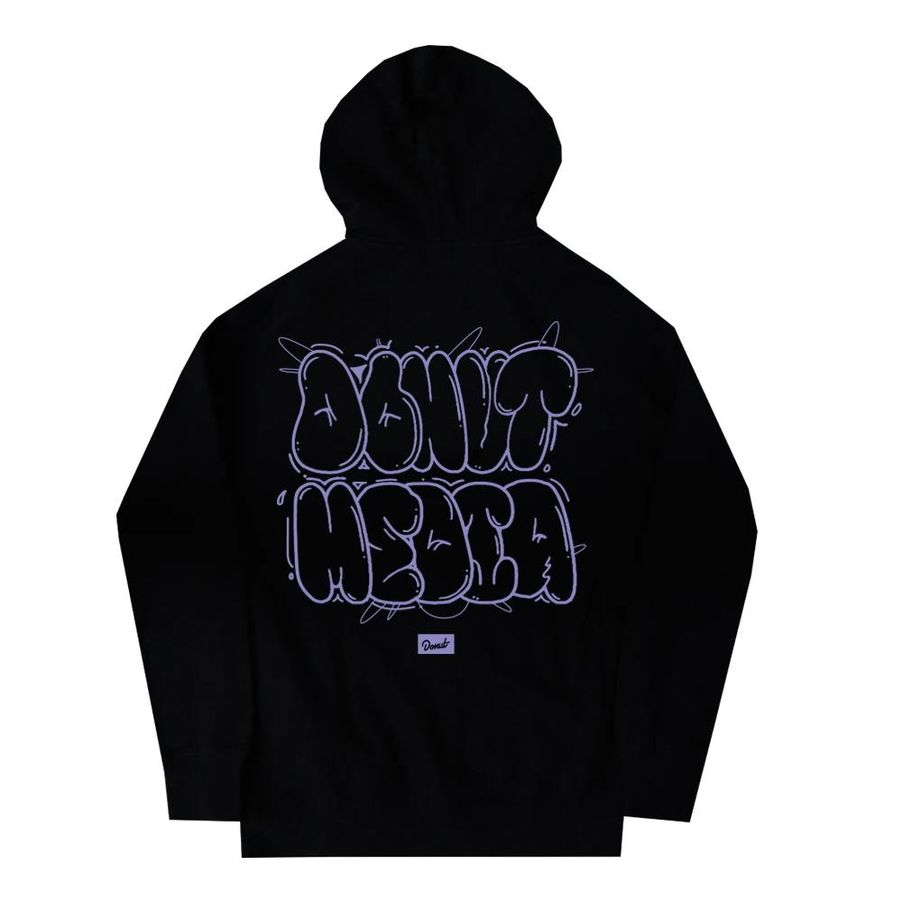 Donut Bubble Hoodie Back