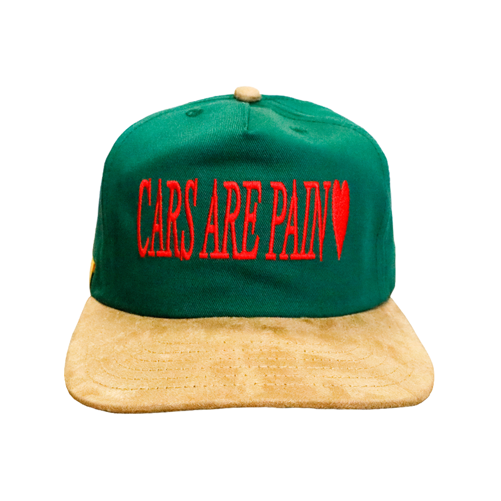 Cars Are Pain Vegan Suede Hat 1