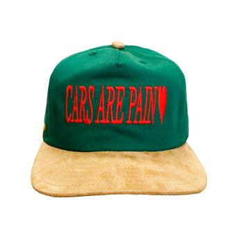 Cars Are Pain Vegan Suede Hat 1