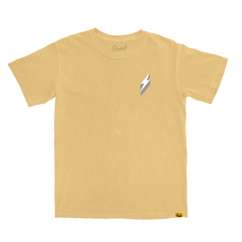 Lightning Lord T-Shirt - Mustard Flat 1